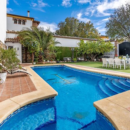 IlloraCasa De Amigos La Latina Con Piscina, Chimenea Y Barbacoa别墅 外观 照片