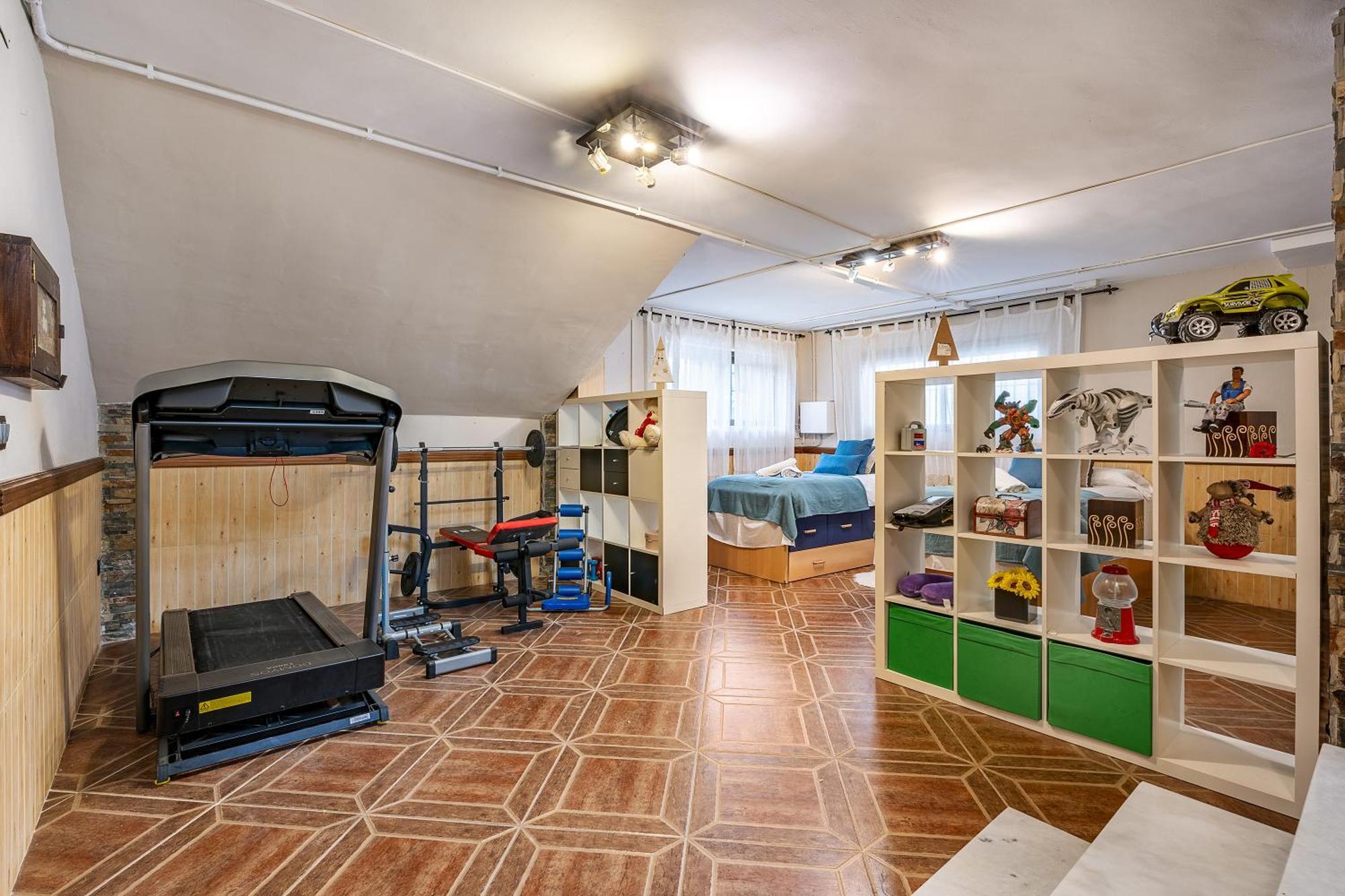 IlloraCasa De Amigos La Latina Con Piscina, Chimenea Y Barbacoa别墅 外观 照片